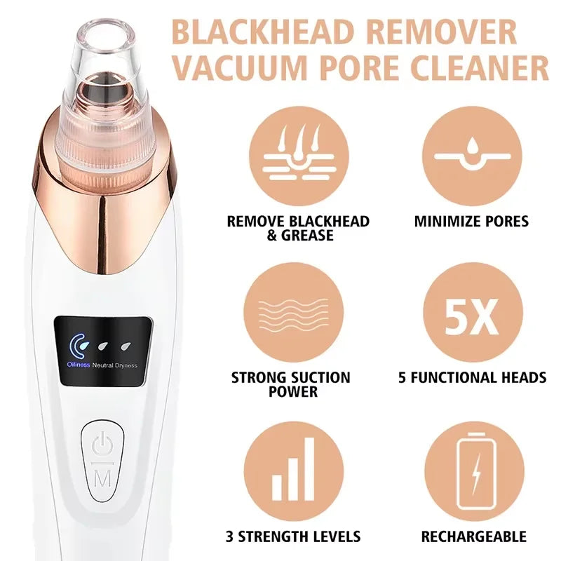 Extractor de Puntos Negros por Vacío Profesional