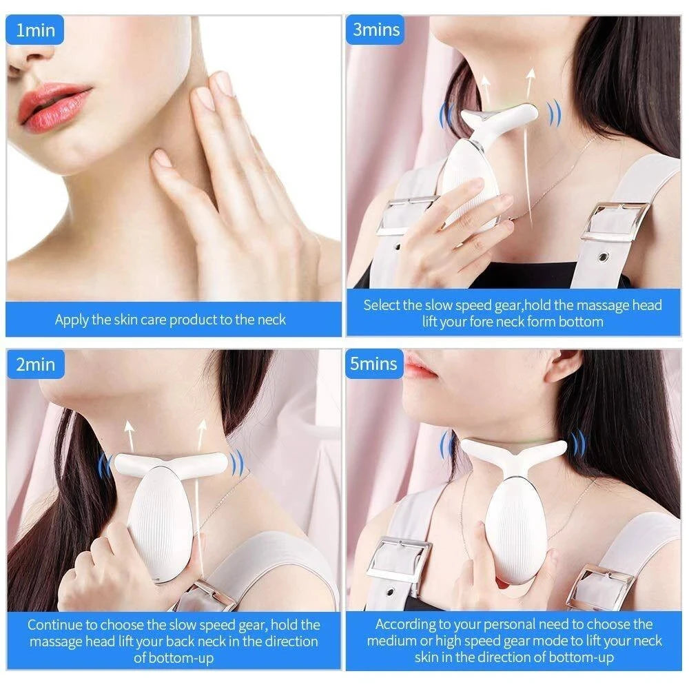 Masajeador Facial de Microcorriente (Lifting & Tonificación)