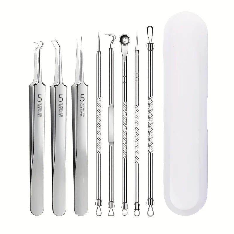 Kit Profesional de Extracción de Imperfecciones (8 Piezas)