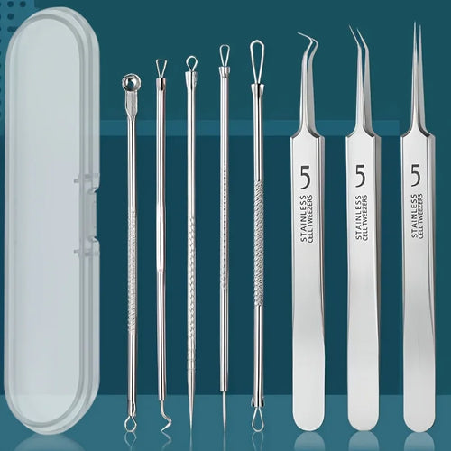 Kit Profesional de Extracción de Imperfecciones (8 Piezas)